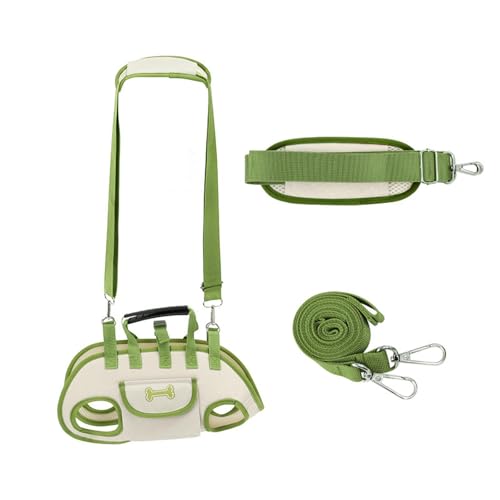 BEAUTYC Katzenrucksack Schulter Brusttasche, Einzelne Schulter Crossbody Tasche, Haustier Outdoor-Gurt, Hund Gehtasche von BEAUTYC
