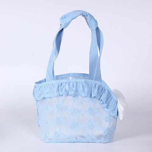 BEAUTYC Katzenrucksack Tragbare Katzentasche Zum Ausgehen, Handhundetasche Zum Ausführen, Diagonal Überquerende Haustier-Rucksack von BEAUTYC