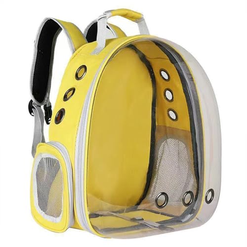 BEAUTYC Katzenrucksack Tragbarer Rucksack Für Den Gebrauch Im Freien, Katzentasche, Haustierversorgung, Katzentasche, Hunderucksack-Gelb BEAUTYC Katzenrucksack Tragbarer Rucksack Für Den Gebrauch Im Freien, Katzentasche, Haustierversorgung, Katzentasche, Hunderucksack-Gelb von BEAUTYC