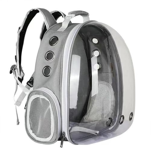 BEAUTYC Katzenrucksack Tragbarer Rucksack Für Den Gebrauch Im Freien, Katzentasche, Haustierversorgung, Katzentasche, Hunderucksack-Grau BEAUTYC Katzenrucksack Tragbarer Rucksack Für Den Gebrauch Im Freien, Katzentasche, Haustierversorgung, Katzentasche, Hunderucksack-Grau von BEAUTYC