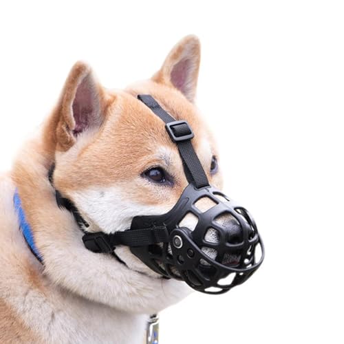 Silikon-Maulkorb für Hunde, mit Verstellbarem Riemen, Gegen Beißen und Kauen, Frei Trinken und Füttern, Geeignet für Kleine, Mittelgroße und Große Hunde Silikon-Maulkorb für Hunde, mit Verstellbarem Riemen, Gegen Beißen und Kauen, Frei Trinken und Füttern, Geeignet für Kleine, Mittelgroße und Große Hunde von BEAUTYMONKEY.K