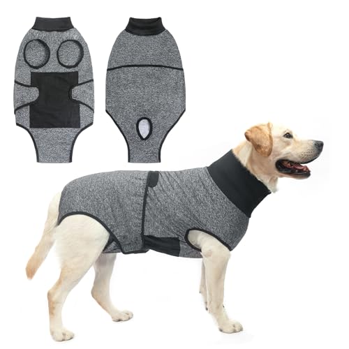 BEAUTYZOO Genesungsanzug für kleine, mittelgroße und große Hunde, Genesungsanzug, Einteiler für weibliche und männliche Hunde, nach Operationen, kastrierter Neuter – Alternative zu Kegel-E-Halsband, von BEAUTYZOO