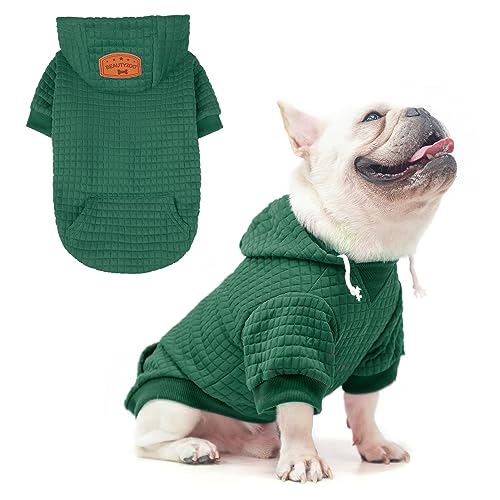 BEAUTYZOO Hunde-Kapuzenpullover für kleine, mittelgroße und große Hunde, Winter, Herbst, warme Hundekleidung für Welpen, S, M, Hunde, Mädchen, Jungen, Hundepullover, Hemd, Hoodies mit Tasche, BEAUTYZOO Hunde-Kapuzenpullover für kleine, mittelgroße und große Hunde, Winter, Herbst, warme Hundekleidung für Welpen, S, M, Hunde, Mädchen, Jungen, Hundepullover, Hemd, Hoodies mit Tasche, von BEAUTYZOO