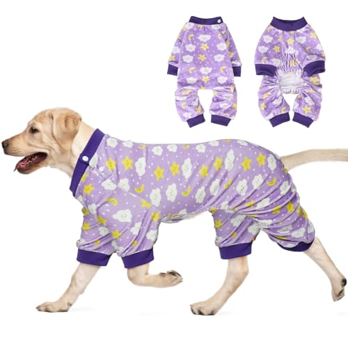 BEAUTYZOO Hunde-Pyjama, für große Hunde, Sommer-Hunde-Pyjama für Jungen und Mädchen, weiche, dehnbare Baumwolle, Welpen-Pyjama, Einteiler für Männer und Frauen, Haustier-Overall, Katzenbekleidung BEAUTYZOO Hunde-Pyjama, für große Hunde, Sommer-Hunde-Pyjama für Jungen und Mädchen, weiche, dehnbare Baumwolle, Welpen-Pyjama, Einteiler für Männer und Frauen, Haustier-Overall, Katzenbekleidung von BEAUTYZOO