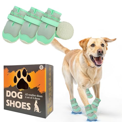 BEAUTYZOO Hundeschuhe für große Hunde, Hundeschuhe für heißen Bürgersteig, Wandern, Spazierengehen, Hundeschuhe & Pfotenschutz für Winter, verschneite Tage, regnerisches Wetter, wasserdichte BEAUTYZOO Hundeschuhe für große Hunde, Hundeschuhe für heißen Bürgersteig, Wandern, Spazierengehen, Hundeschuhe & Pfotenschutz für Winter, verschneite Tage, regnerisches Wetter, wasserdichte von BEAUTYZOO