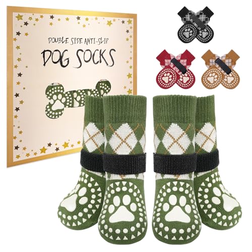 BEAUTYZOO Hundesocken, um das Lecken von Pfoten zu verhindern, Hundeschuhe für heiße Gehwege, kleine, mittelgroße und große Senioren, rutschfeste Hundestiefel und Pfotenschutz für Hartholzböden, BEAUTYZOO Hundesocken, um das Lecken von Pfoten zu verhindern, Hundeschuhe für heiße Gehwege, kleine, mittelgroße und große Senioren, rutschfeste Hundestiefel und Pfotenschutz für Hartholzböden, von BEAUTYZOO