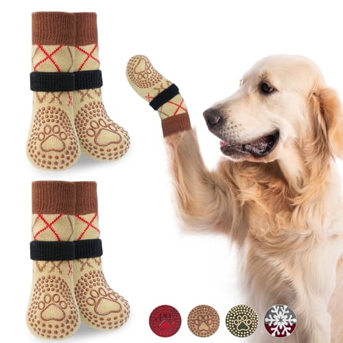 BEAUTYZOO Hundesocken gegen Lecken von Pfoten, Hundesocken für Hartholzböden, rutschfeste Socken für Hunde, Hundepfotenschutz, rutschfeste Socken für ältere Hunde, rutschfeste Hundesocken verhindern BEAUTYZOO Hundesocken gegen Lecken von Pfoten, Hundesocken für Hartholzböden, rutschfeste Socken für Hunde, Hundepfotenschutz, rutschfeste Socken für ältere Hunde, rutschfeste Hundesocken verhindern von BEAUTYZOO