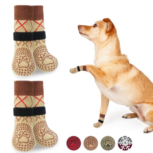 BEAUTYZOO Hundesocken gegen Lecken von Pfoten, Hundesocken für Hartholzböden, rutschfeste Socken für Hunde, Hundepfotenschutz, rutschfeste Socken für ältere Hunde, rutschfeste Hundesocken verhindern BEAUTYZOO Hundesocken gegen Lecken von Pfoten, Hundesocken für Hartholzböden, rutschfeste Socken für Hunde, Hundepfotenschutz, rutschfeste Socken für ältere Hunde, rutschfeste Hundesocken verhindern von BEAUTYZOO