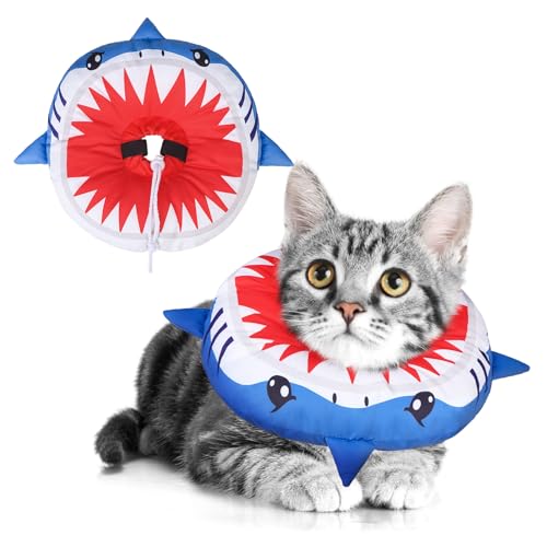 BEAUTYZOO Katzenhalsband, weich, für Katzen und kleine Hunde, niedlicher Hai BEAUTYZOO Katzenhalsband, weich, für Katzen und kleine Hunde, niedlicher Hai von BEAUTYZOO