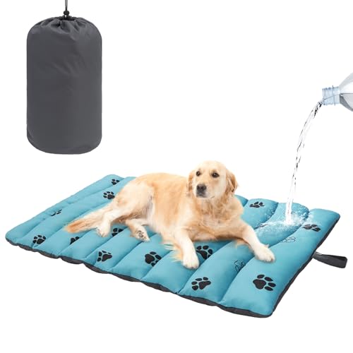 BEAUTYZOO Outdoor-Hundebett, wasserdicht, Camping-Hundebett, wendbar, tragbares Reise-Hundebett mit Tragetasche, maschinenwaschbar, langlebig, faltbar, für mittelgroße und große Hunde, 88,9 x 129,5 BEAUTYZOO Outdoor-Hundebett, wasserdicht, Camping-Hundebett, wendbar, tragbares Reise-Hundebett mit Tragetasche, maschinenwaschbar, langlebig, faltbar, für mittelgroße und große Hunde, 88,9 x 129,5 von BEAUTYZOO