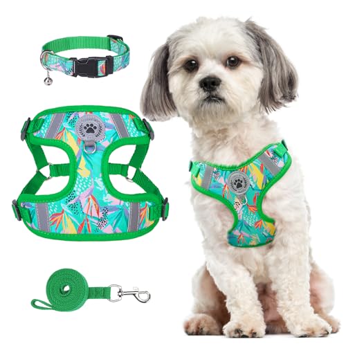 BEAUTYZOO Step in Hundegeschirr, Halsband und Leine, Set für kleine, mittelgroße und große Hunde, kein Ziehen, kein Würgen, Welpengeschirr, weiches Netzgewebe, reflektierend, gepolstert, verstellbar, BEAUTYZOO Step in Hundegeschirr, Halsband und Leine, Set für kleine, mittelgroße und große Hunde, kein Ziehen, kein Würgen, Welpengeschirr, weiches Netzgewebe, reflektierend, gepolstert, verstellbar, von BEAUTYZOO