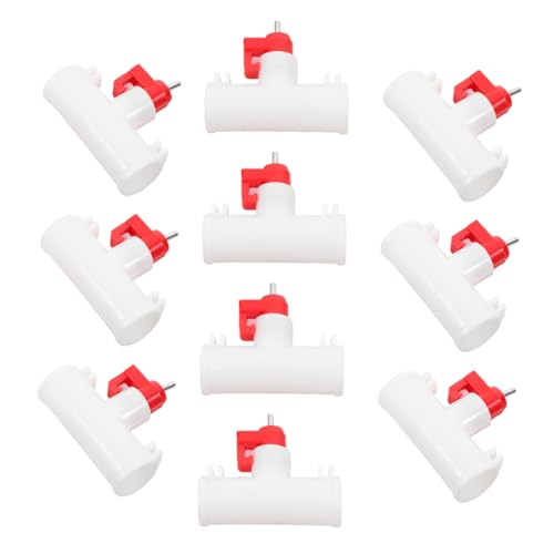 BEBEMOKO 10pcs Automatische Bewässerung für Hühner Wasserspender Geflügel Wasserheizung Geflügel Wassernippel Hühnerbewässerung Geflügeltränke Küken Tränke Waterer Edelstahl BEBEMOKO 10pcs Automatische Bewässerung für Hühner Wasserspender Geflügel Wasserheizung Geflügel Wassernippel Hühnerbewässerung Geflügeltränke Küken Tränke Waterer Edelstahl von BEBEMOKO