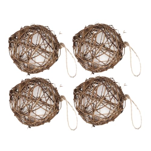 BEBEMOKO 4 Stücke Outdoor Hummingbird Nest Vogel Feeder für Garten Dekorative Vögel Nest Zubehör BEBEMOKO 4 Stücke Outdoor Hummingbird Nest Vogel Feeder für Garten Dekorative Vögel Nest Zubehör von BEBEMOKO