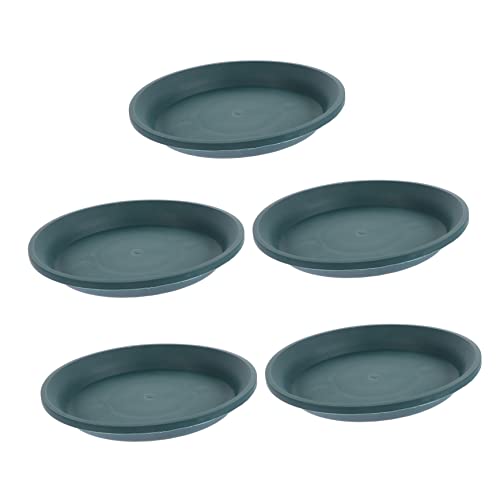 BEBEMOKO 5Stücke Tabletts wasserdichte Untersetzer Für Blumentöpfe Bodenplatten Für Innen Und Außeneinsatz Schützend Reinigen Modell von BEBEMOKO