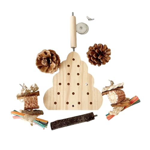 BEBIKR Holz-Kauspielzeug für Vögel bietet Ihrem Haustier ein stimulierendes Spielerlebnis mit umweltfreundlichem Spielzeug, Vogelkauspielzeug für Papageien, natürliches Material, Vogelkauspielzeug BEBIKR Holz-Kauspielzeug für Vögel bietet Ihrem Haustier ein stimulierendes Spielerlebnis mit umweltfreundlichem Spielzeug, Vogelkauspielzeug für Papageien, natürliches Material, Vogelkauspielzeug von BEBIKR
