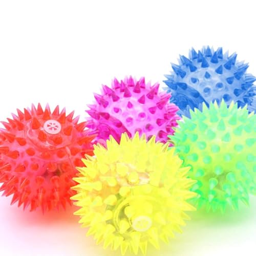 BEBIKR Hundespielzeug, bunte LED-Lichter, interaktives Spielzeug, lustiges Spielzeug für Hunde, Outdoor, Indoor-Training, Spielen, 5 Stück BEBIKR Hundespielzeug, bunte LED-Lichter, interaktives Spielzeug, lustiges Spielzeug für Hunde, Outdoor, Indoor-Training, Spielen, 5 Stück von BEBIKR
