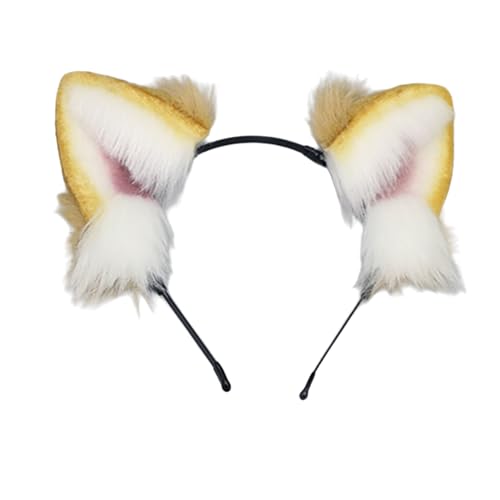 Künstliches Hundeohr Stirnband Cartoon Kostüm Haarreif Party Kopfschmuck Maskeraden Kopfbedeckung Animes Rollenspiele Haarband Tierohr Haarreif Für Halloween Künstliches Hundeohr Stirnband Cartoon Kostüm Haarreif Party Kopfschmuck Maskeraden Kopfbedeckung Animes Rollenspiele Haarband Tierohr Haarreif Für Halloween von BEBIKR