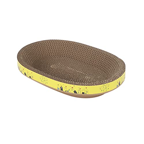 Scratcher Wellpappe Kratzbrett Karton Bett Kratzpad Nest Möbel schützen Kätzchen Training Spielzeug Kratzmatte Karton Bett für Indoor Katzen Sofa Schutz für Möbel von BEBIKR