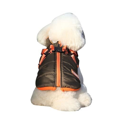 Winddichtes, warmes Hunde-Outfit für kleine Hunde, Mäntel für den Winter, Geschenk für kleine bis große Hunde, Geschenk, Welpen-Outfit, dicke Weste, Winterbekleidung von BEBIKR