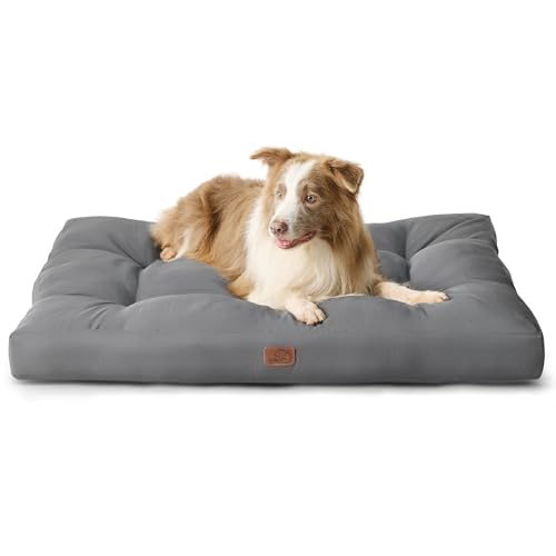 BEDSURE Hundekissen große Hunde waschbar - 111x89cm hundematratze wasserdicht XXL für große, mittelgroße Hunde Outdoor gepolstert Hundematte grau in 10cm Höhe, groß XL Hundebett für Haustiere BEDSURE Hundekissen große Hunde waschbar - 111x89cm hundematratze wasserdicht XXL für große, mittelgroße Hunde Outdoor gepolstert Hundematte grau in 10cm Höhe, groß XL Hundebett für Haustiere von BEDSURE