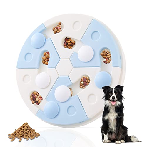 BEE&FLOWER Leckerli-Spender Hundespielzeug Hund Puzzle Spielzeug Langsamer Feeder für Langeweile, Interaktives Hundepuzzles Spielzeug für Große Mittlere Kleine Hunde, Mental Stimulierendes von BEE&FLOWER