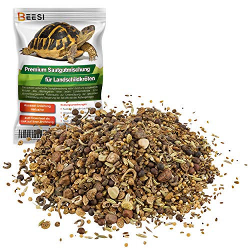 BEESI100g Schildkröten Samenmischung für Futterpflanzen inkl. Aussaat Anleitung, Kräuter BEESI100g Schildkröten Samenmischung für Futterpflanzen inkl. Aussaat Anleitung, Kräuter von BEESI