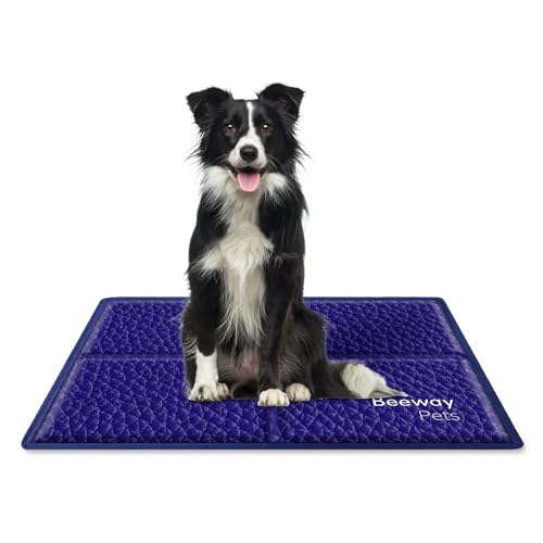 BEEWAY kühlmatte für Hunde, Kratzfeste aluminiumfolien Material, Kühlmatte für Haustiere, Gelpad für Hunde und Katzen im heißen Sommer – 65x48 cm BEEWAY kühlmatte für Hunde, Kratzfeste aluminiumfolien Material, Kühlmatte für Haustiere, Gelpad für Hunde und Katzen im heißen Sommer – 65x48 cm von BEEWAY