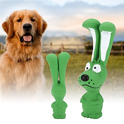 BEIJIALY Kauspielzeug für Hunde, Interaktives Hundespielzeug für Den Außenbereich, Quietschendes Hundespielzeug, Latex-Welpenspielzeug, Freche Kaninchen und Hunde, Stimmspielzeug aus Latex, Sicher, Un von BEIJIALY