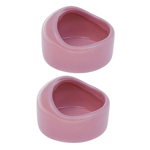 BELLIFFY 2 Stücke Hamster Keramik Schüssel-Kippen Nicht- Pet Feeder Geeignet Für Mäuse Vögel von BELLIFFY