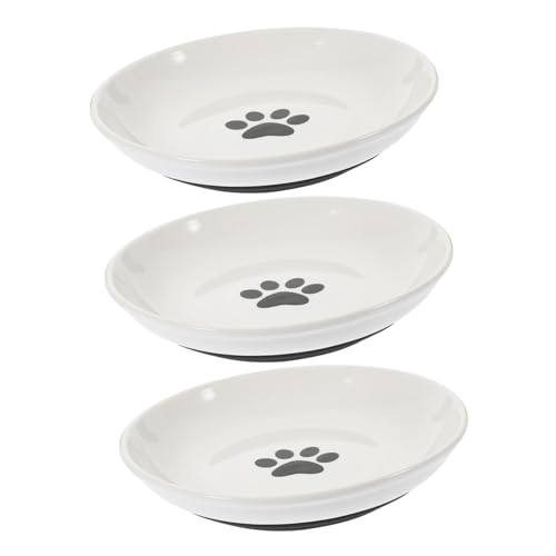 BELLIFFY Stabile Katzenfutternäpfe Keramik-futterspender Für Katzen Flaches Design Boden Ohne Silikon Katzenfutternäpfe BELLIFFY Stabile Katzenfutternäpfe Keramik-futterspender Für Katzen Flaches Design Boden Ohne Silikon Katzenfutternäpfe von BELLIFFY