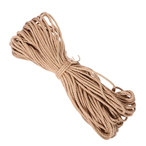 BELLIFFY 1 STK Hanfseil treppenhandlauf katzenkratzbaum für katzenspielzeug katzenspielzeig cat Toys dünnes Jutegarn Ersatz-Kratzbaum DIY Seil Katzenseil Katzengreifsäulenseil Beige BELLIFFY 1 STK Hanfseil treppenhandlauf katzenkratzbaum für katzenspielzeug katzenspielzeig cat Toys dünnes Jutegarn Ersatz-Kratzbaum DIY Seil Katzenseil Katzengreifsäulenseil Beige von BELLIFFY