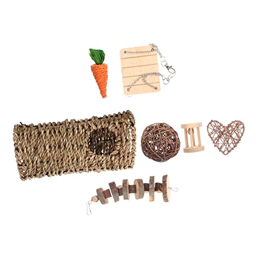 BELLIFFY 1satz Nager-Spielzeug Für Kaninchen Und Hamster Kauspielzeug Für Gesunde Zähne Und Beschäftigung Spielzeug Für Kleintiere Und Nagetiere Für Mehr Spaß Im Alltag von BELLIFFY