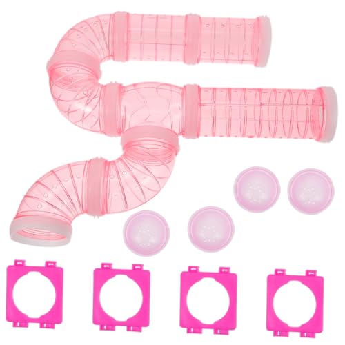 BELLIFFY 16pcs Outdoor Hamster Abenteuer Rohr Kit Hamster Tunnel Und Tunnel Kit Für Zwerghamster Rennmäuse Mäuse von BELLIFFY