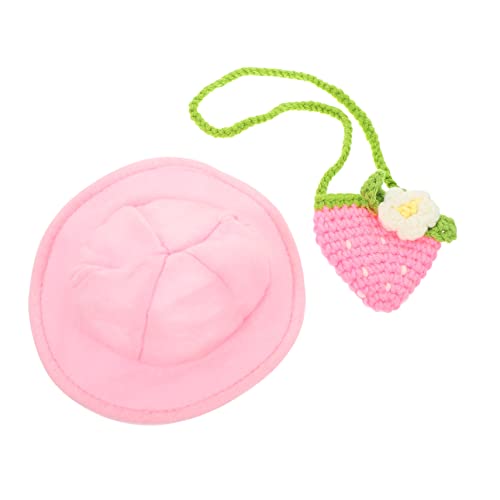 BELLIFFY 1 Satz Kaninchenmütze Und Tasche Haustierkleidung Leicht Atmungsaktiv Outfit-zubehör Für Kleintiere Bezaubernd Feste BELLIFFY 1 Satz Kaninchenmütze Und Tasche Haustierkleidung Leicht Atmungsaktiv Outfit-zubehör Für Kleintiere Bezaubernd Feste von BELLIFFY