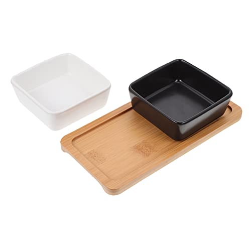 BELLIFFY Satz Keramik-futternäpfe Und Wassernapf Für Welpen Und Haustiere Mit Doppelnapf-Design Und Erhöhter Höhe Zum Schutz Vor Futter Am Boden BELLIFFY Satz Keramik-futternäpfe Und Wassernapf Für Welpen Und Haustiere Mit Doppelnapf-Design Und Erhöhter Höhe Zum Schutz Vor Futter Am Boden von BELLIFFY