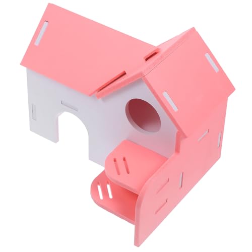 BELLIFFY PVC-hamsterversteck Burg Doppelschichtiges Meerschweinchenhaus Mit Kletterleiter Rattenversteck Für Kleintiere BELLIFFY PVC-hamsterversteck Burg Doppelschichtiges Meerschweinchenhaus Mit Kletterleiter Rattenversteck Für Kleintiere von BELLIFFY