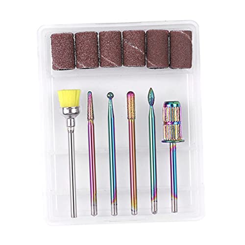 BELLIFFY Nagelfeile Satz Aus Legierung Universell Passend Für Poliermaschinen Geeignet Für Naturnägel Und Kunstnägel Für Heimgebrauch Und Salon von BELLIFFY