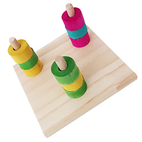 BELLIFFY Vogel-ringwurfspielzeug Für Papageien Lernspielzeug Käfigzubehör Aus Material Gefertigt Interaktiv Und Unterhaltsam Für Kleine Vögel BELLIFFY Vogel-ringwurfspielzeug Für Papageien Lernspielzeug Käfigzubehör Aus Material Gefertigt Interaktiv Und Unterhaltsam Für Kleine Vögel von BELLIFFY