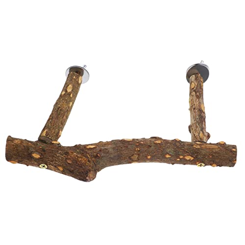 BELLIFFY 1 Satz Vogelkäfig-sitzstangen Für Nymphensittiche Und Papageien Ständer Aus Holzstäben Beißspielzeug Für Vogelkäfige von BELLIFFY