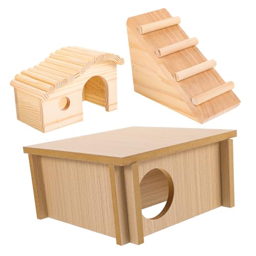 BELLIFFY 1 Satz Plattform Fluchthaus Hamsterspielplatz Hamsterkäfig verstecktes Spielzeug Hamster Spielzeug hamsterspielzeug Kleines Tierhaus aus Holz Trainingsleiter für Haustiere hölzern BELLIFFY 1 Satz Plattform Fluchthaus Hamsterspielplatz Hamsterkäfig verstecktes Spielzeug Hamster Spielzeug hamsterspielzeug Kleines Tierhaus aus Holz Trainingsleiter für Haustiere hölzern von BELLIFFY
