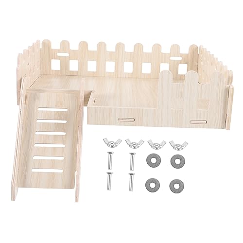 BELLIFFY Plattformspielzeug Für Hamster Und Kleine Haustiere Kletterleiter Aus Holz Zubehör Für Hamsterkäfig DIY Spielzeug Für Käfig Landschaft BELLIFFY Plattformspielzeug Für Hamster Und Kleine Haustiere Kletterleiter Aus Holz Zubehör Für Hamsterkäfig DIY Spielzeug Für Käfig Landschaft von BELLIFFY