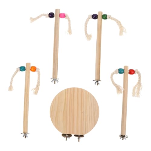 BELLIFFY Vogel Spielzeug Holz Plattform Papagei Käfig Spielzeug Vogel Käfig Zubehör Papagei Stehen Pole Spielen BELLIFFY Vogel Spielzeug Holz Plattform Papagei Käfig Spielzeug Vogel Käfig Zubehör Papagei Stehen Pole Spielen von BELLIFFY