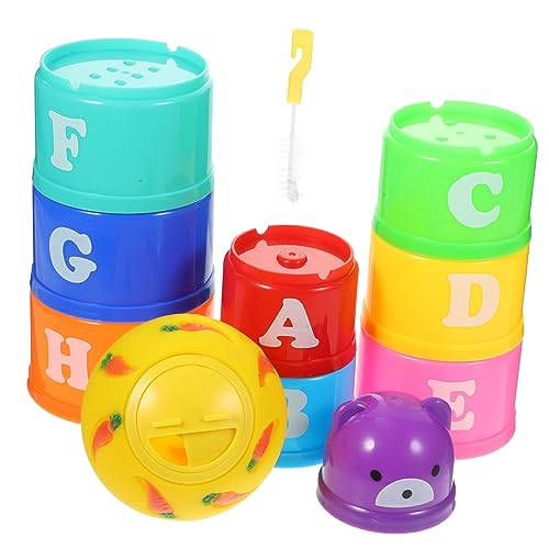 BELLIFFY 1 Satz Stapelbare Hasenbecher Becher Mit Kaninchenfutter Pp Spielzeug BELLIFFY 1 Satz Stapelbare Hasenbecher Becher Mit Kaninchenfutter Pp Spielzeug von BELLIFFY