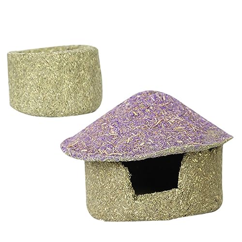BELLIFFY Meerschweinchen Kuscheln Versteck Molar Spielzeug Für Haustier Lebensmittel Becken Hamster Chinchilla Nest von BELLIFFY