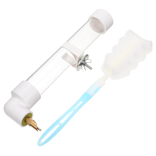 BELLIFFY Papageien-futterspender Mit Automatischem Wasserspender Vogel-Wasser-futterspender Für Käfig Hängeflasche Vogel-trinkzubehör Einfaches Nachfüllen Und BELLIFFY Papageien-futterspender Mit Automatischem Wasserspender Vogel-Wasser-futterspender Für Käfig Hängeflasche Vogel-trinkzubehör Einfaches Nachfüllen Und von BELLIFFY