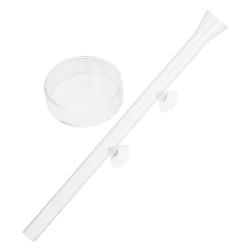 BELLIFFY 1 Set Tank Shrimp Feeder Aquarium Supplies Aquarium Zubehör Garnelenschale Und Aquarium Feeder Acryl Fisch Feeder Garnelen Tablett Tank Shelter von BELLIFFY