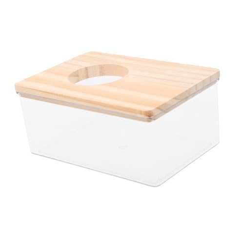 BELLIFFY 1 Stück Karton Sandbad für Hamster Hasenanzug transparente Haustierbadewanne Hamster sandbad Hamster Toilette hamsterkäfig Hamstersand Badezimmer für Hamster Hamster-Duschkasten BELLIFFY 1 Stück Karton Sandbad für Hamster Hasenanzug transparente Haustierbadewanne Hamster sandbad Hamster Toilette hamsterkäfig Hamstersand Badezimmer für Hamster Hamster-Duschkasten von BELLIFFY