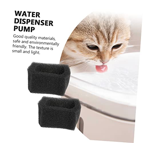 BELLIFFY 10 Stück Teiliges PU Schwamm Ersatzfilter für Haustier Trinkbrunnen Langlebiger Wasserreiniger mit Calcium und Magnesiumionenfilter Geeignet für Katzen und Haustierbrunnen von BELLIFFY