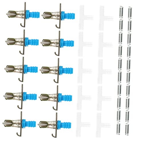 BELLIFFY Automatischer Tränkespender für Kaninchen 10 Stück Futterspender für Kaninchen leicht zu reinigen und aufzubewahren Wasserbrunnen für Haustiere BELLIFFY Automatischer Tränkespender für Kaninchen 10 Stück Futterspender für Kaninchen leicht zu reinigen und aufzubewahren Wasserbrunnen für Haustiere von BELLIFFY