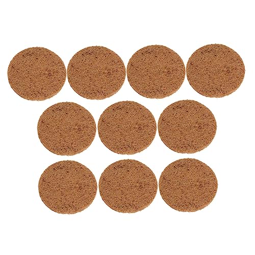 BELLIFFY 10 Stück Natürliche Kokosfaser-Pads Brutmatten Vogelnistmatten Für Haustierbedarf Langlebig Atmungsaktiv Und Leicht Zu Reinigen Für Vogeleier Und Kleintiere BELLIFFY 10 Stück Natürliche Kokosfaser-Pads Brutmatten Vogelnistmatten Für Haustierbedarf Langlebig Atmungsaktiv Und Leicht Zu Reinigen Für Vogeleier Und Kleintiere von BELLIFFY